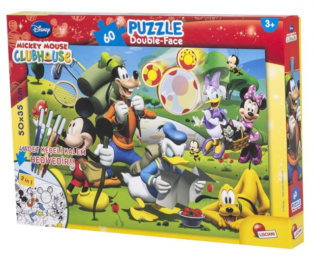 MICKEY MOUSE 60 PCS KALEMLİ PUZZLE