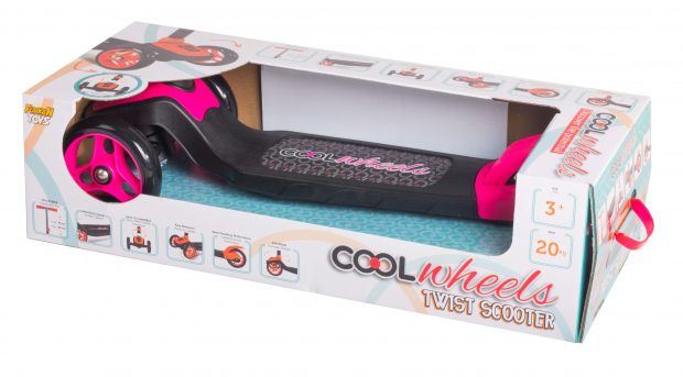 COOL WHEELS SCOOTER TWİST SCOOTER (PEMBE)